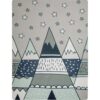 teppich.de Waschbarer kinderteppich Chiko grau 80×150 cm Grau