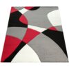 teppich.de Moderner-teppich Diamora rot 60×110 cm Rot