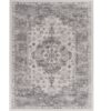 teppich.de Waschbarer teppich Sami grau 80×150 cm Grau