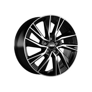 AEZ Havanna Dark Black Polished 9.5×20 ET 35.5 5/112 Alufelge Schwarz