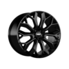 AEZ Leipzig Black Black 9.5×22 ET 36 5/108 Alufelge Schwarz