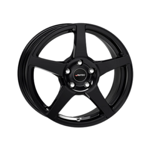 Autec Valea Silver 6.5×16 ET 45 5/108 Alufelge Schwarz