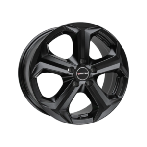 Autec Xenos Black Matt Lacquered 6.5×16 ET 44 5/114.3 Alufelge Schwarz