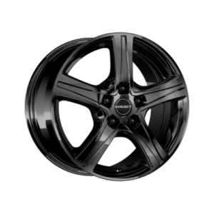 Borbet Cwd Black Glossy 7×17 ET 51 5/112 Alufelge Schwarz
