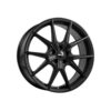 Brock B40 Satin Black Matt 9×19 ET 48 5/120 Alufelge Schwarz
