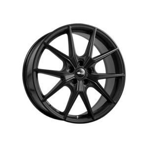 Brock B40 Satin Black Matt 9×19 ET 48 5/120 Alufelge Schwarz