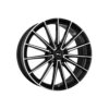Brock B43 Black Gloss Fully Polished 8.5×20 ET 40 5/112 Alufelge Schwarz