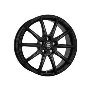 RC Design Rc32 Satin Black Matt 7.5×18 ET 51 5X100 Alufelge Schwarz