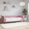 vidaXL Tagesbett Rosa 80×200 cm Samt Rosa