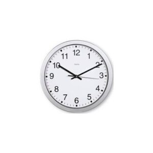 hama 00185870 Wanduhr Mallorca, Ø 30 cm, Silber