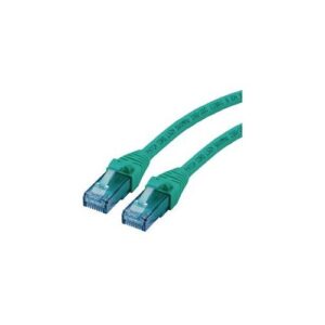 Roline Patch-Kabel RJ-45 (M) zu RJ-45 (M) 10 m UTP CAT 6a grün (21.15.2737)