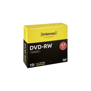 Intenso DVD-RW 4,7GB 10er wiederbeschreibbar Slim Case
