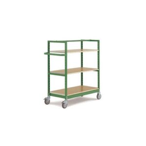 Manuflex TV3162.5007 Regalwagen Feststeller Stahl pulverbeschichtet Traglast (max.): 250 kg Brillant-Blau