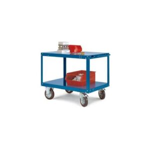 Manuflex TT1022.7035 Tischwagen Feststeller Stahl pulverbeschichtet Traglast (max.): 400 kg Lichtgrau