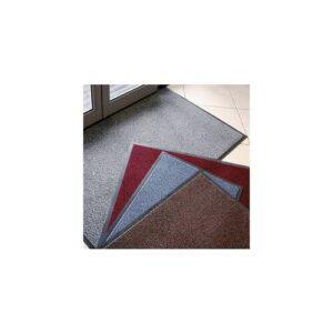 COBA Europe VP010602 VYNA PLUSH Eingangs-Matte (L x B x H) 1.5 m x 0.9 m x 7 mm Schwarz (metallic)