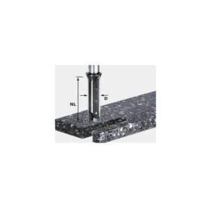 Festool 491110 Wendeplatte Länge 105 mm Produktabmessung, Ø 14 mm Arbeits-Länge 45 mm Schaftdurchmesser 12 mm