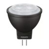 Philips Master LED Strahler / Leuchtmittel, Länge 40 mm, Sockel MR11, Winkel 24º, 3,5W = 20W, 12V AC, 200 Lumen, 2700K warmweiß