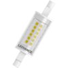 Philips LEDVANCE® CorePro R7s LED 78 mm Leuchtmittel, Stab 7W = 60W 806 Lumen Ersatz für Halogen R7s Winkel 300º 2700K warmweiß