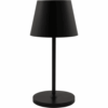 LED Tischleuchte, ROLF KERN „Club“, 25cm,  schwarz, Akku, dimmbar