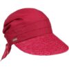 Ansali Strohvisor Cap by Seeberger rot One Size female
