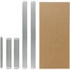 shelfplaza PRO 45×50 cm Fachboden-Set in verzinkt für PRO Schwerlastregale