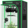 VIVOSUN Smart Growbox Komplettset Pro 60x60x120 cm mit AeroLight 100W und E42A+ Controller