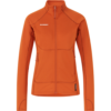 Mammut Warmer, schnelltrocknender Performance-Midlayer Taiss ML Jacket Women Brown XS