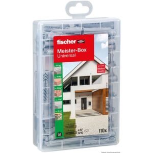fischer Meister-Box – UX/UX-R Universaldübel-Sortiment 110 Stück