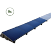 HUBER Solarfix Montageset für 9 Module in einer Reihe Süd