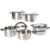 ZWILLING Simplify Kochtopfset, 5-tlg, Edelstahl