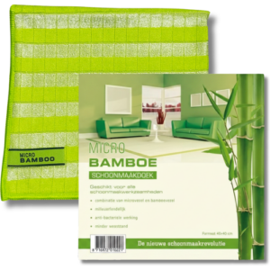 MICRO-BAMBOE MICRO-BAMBUS Reinigungstuch – Nachhaltiges Tuch für Küche & Haushalt – 1 Stück