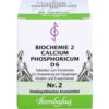 Bombastus-Werke AG BIOCHEMIE 2 Calcium phosphoricum D 6 Tabletten 80 St.