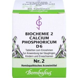 Bombastus-Werke AG BIOCHEMIE 2 Calcium phosphoricum D 6 Tabletten 80 St.