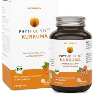 Cellavent Healthcare GmbH ACURMIN Phytholistic Bio-Curcuma-Extrakt Kapseln 60 St.