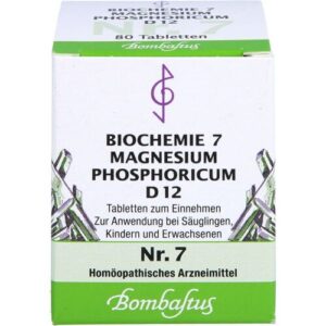 Bombastus-Werke AG BIOCHEMIE 7 Magnesium phosphoricum D 12 Tabletten 80 St.