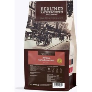 Berliner Kaffeerösterei Kaffeekränzchen 1 kg   Ganze Bohne   100% Arabica