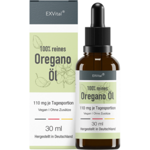 Oregano Öl mit 80% Carvacrol, 30ml von EXVital