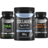 Exvital Performance Stack (Collagen Pulver, ZMA & Maca Komplex Kapseln)