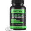 Exvital Body Ex® R-Alpha-Liponsäure, hochdosiert mit 300mg pro Kapsel, in natürlicher R-Form, 180 Kapseln, vegan & ohne Zusätze