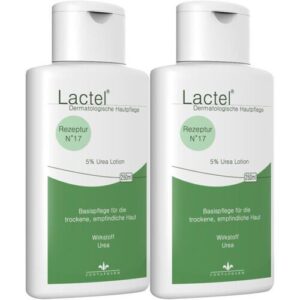 Lactel Nr.17 5% Urea Lotion x2 2×250 ml