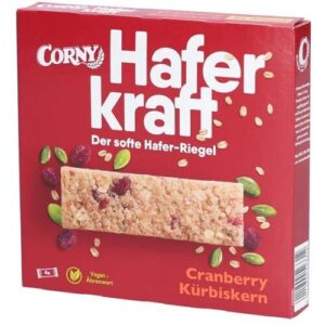 Corny Haferkraft Cranberry-Kürbiskern 10×4 St Riegel
