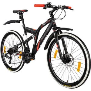 Galano Volt DS Mountainbike Fully ab 160 cm Jugendfahrrad 26 Zoll Fahrrad 21 Gang MTB für Jungen und Mädchen Jugendrad