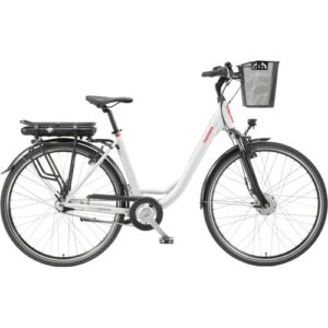 Telefunken Damen City E-Bike RC657 Multitalent mit 7-Gang Shimano Nabenschaltung, Weiß 1063668