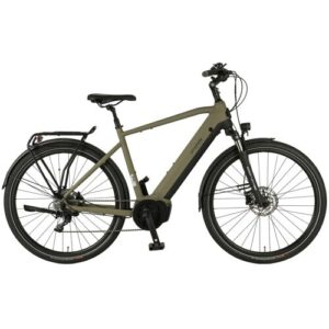 PROPHETE E-Bike Trekking Herren, »ENTDECKER 4.0«, 28 Zoll, mausgrau/schwarz matt