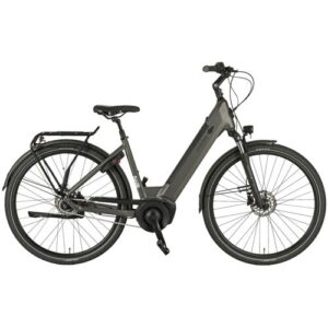 PROPHETE E-Bike City, »GENIESSER 3.0«, 7 Gänge, 28 Zoll, graumetallic