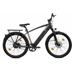 SachsenRAD R8R Flex III E-Trekkingbike mit Riemenantrieb ,14.5Ah bis 150km, Hydraulische Bremsen, 9 Gang, 27.5 Zoll, MTB Bike Herren Damen Elektrofahrrad schwarz