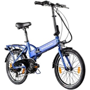 ZÜNDAPP E-Bike »Z101«, 20 Zoll, RH: 48 cm, 6-Gang – schwarz