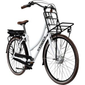 Tretwerk Sophia E Bike Damen Herren 28 Zoll Pedelec 3 Gang Elektrofahrrad mit 536 Wh Elektro Damenfahrrad Citybike mit Bluetooth und App