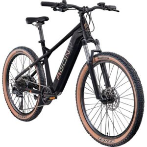 Agon Alpha E Bike Mountainbike Herren 160 – 185 cm Pedelec 27,5 Zoll Hardtail MTB Trail mit Ananda Motor 10 Gang 540 Wh