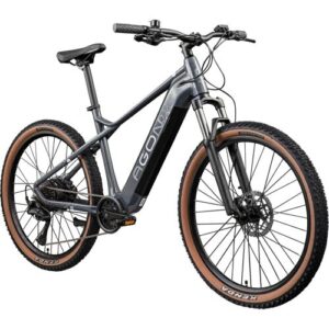 Agon Alpha E Bike Mountainbike Herren 160 – 185 cm Pedelec 27,5 Zoll Hardtail MTB Trail mit Ananda Motor 10 Gang 540 Wh